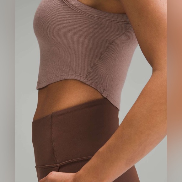 BUY 3•SHIP FREE!• Lululemon Hold Tight Cropped Tank Top, 2, Twilight Rose - Picture 6 of 8